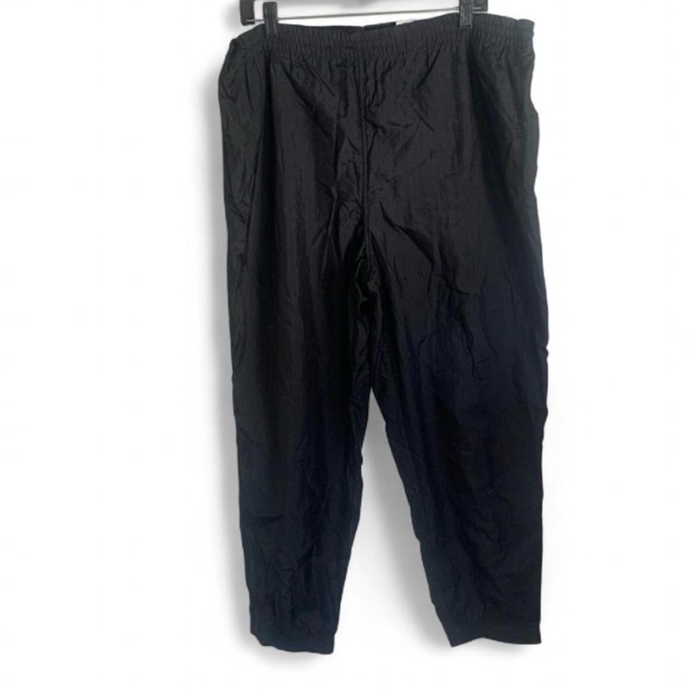 Vintage Skyr Sport black track pants windbreaker Size XL men y2k lined athletic